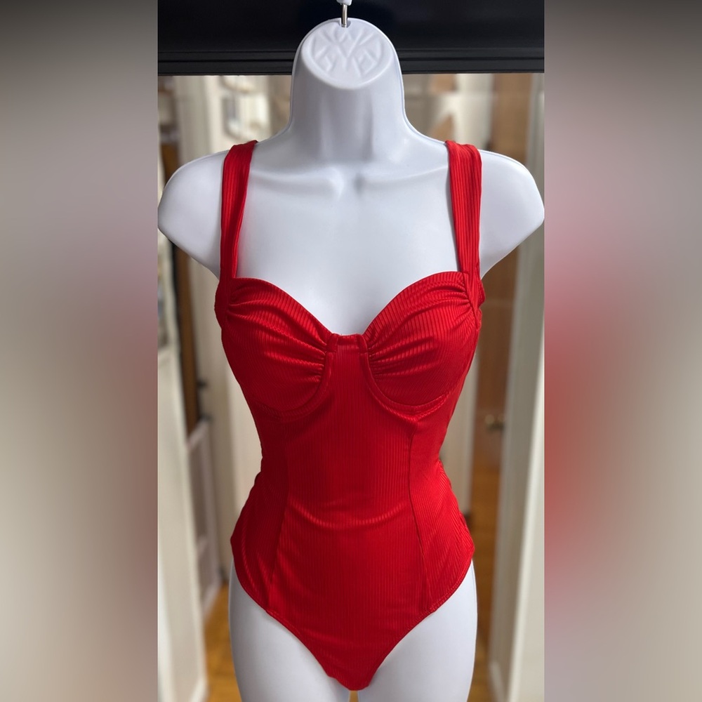 Red Bodysuit
Brand: Jun & Ivy (Francesca’s)